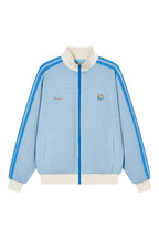 Embroidered Corn Puff Track Jacket