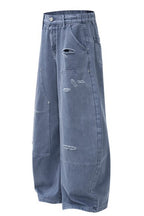 Distressed Scythe Baggy Jeans