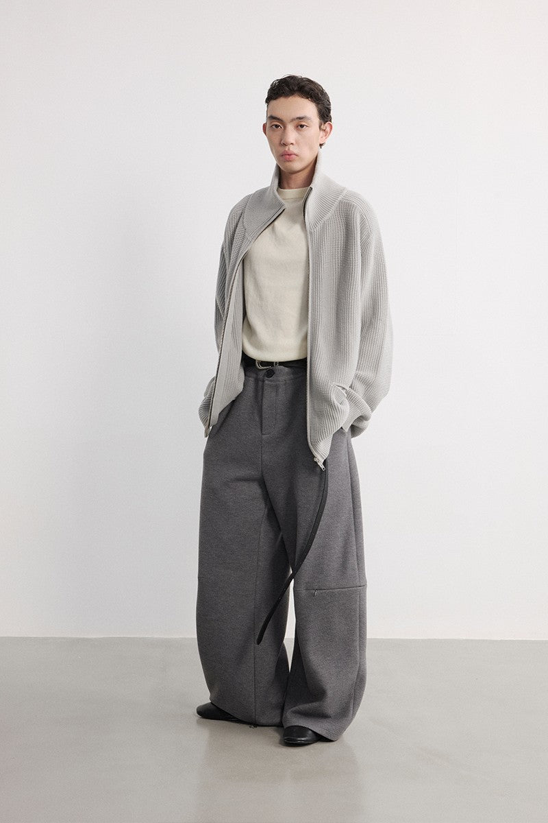 Heavyweight Zip Turtleneck Sweater