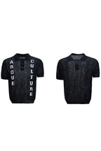 Jacquard Knit Polo