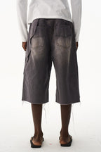 Double Layer Distressed Shorts