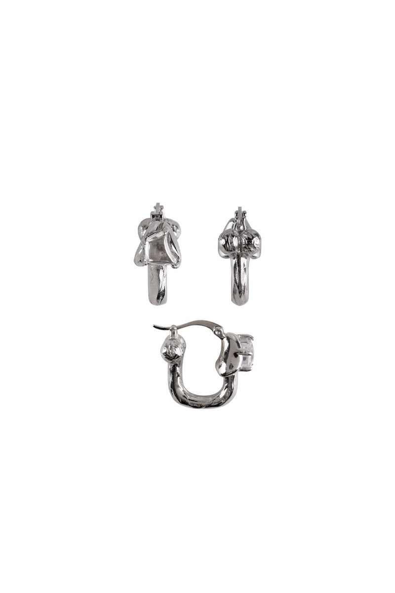 Spoof S925 Skull Earring