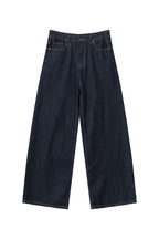 Vintage Washed Raw Denim Jeans