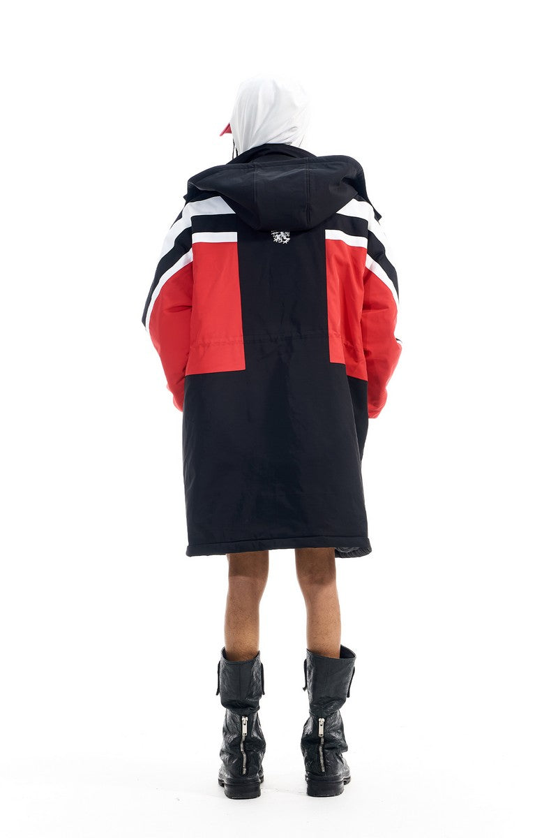 Longline Hooded Puffer Jacket