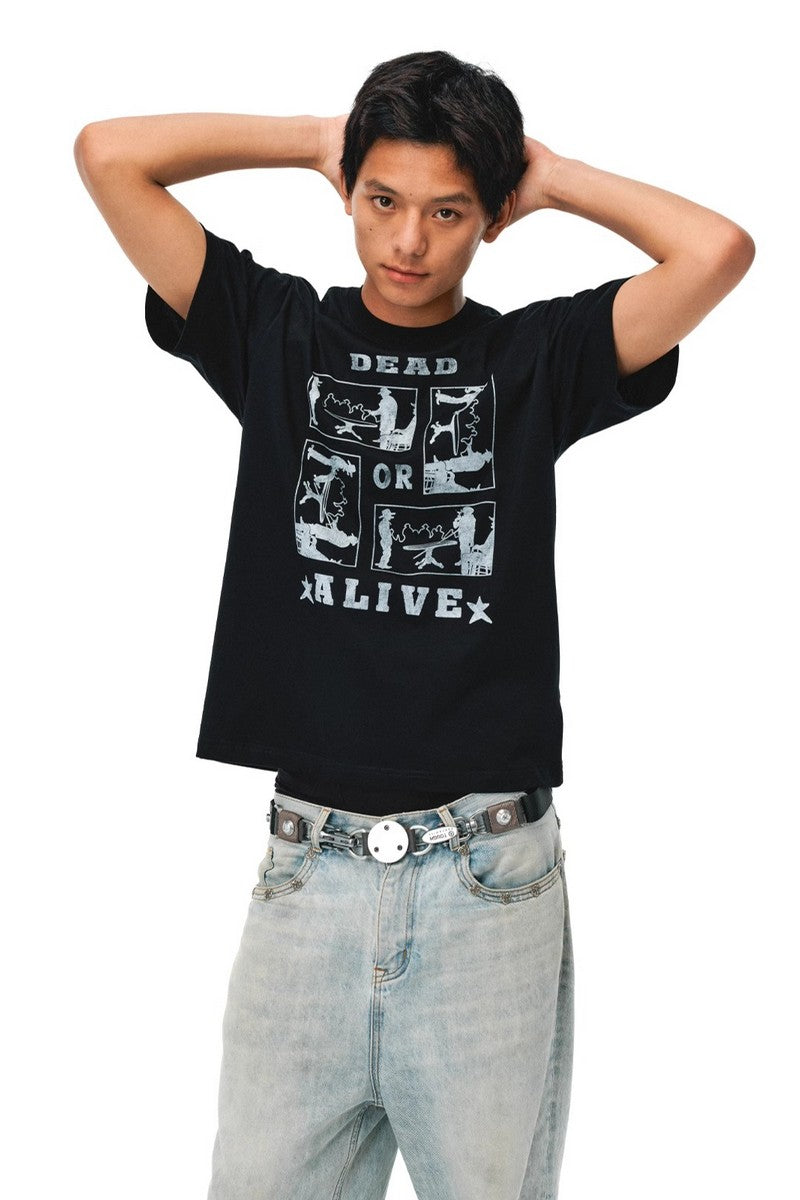Graphic Dead or Alive Tee