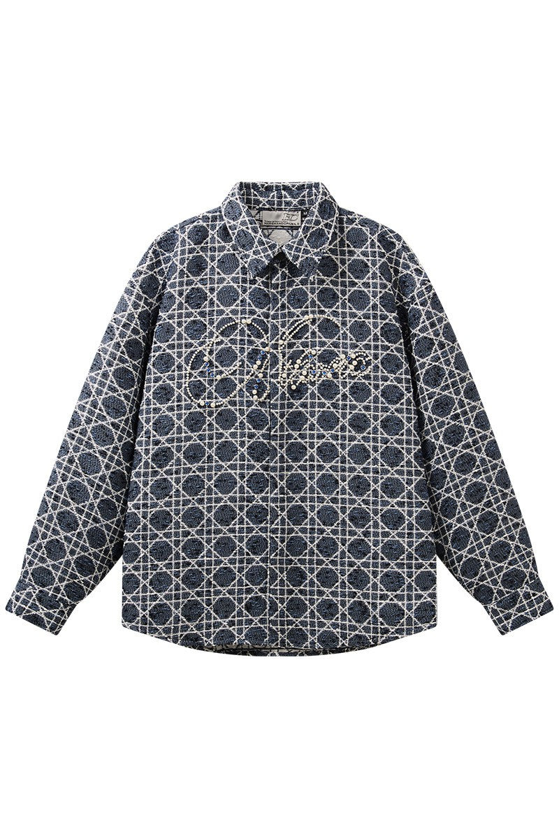 Diamond Beadwork Street Shirt