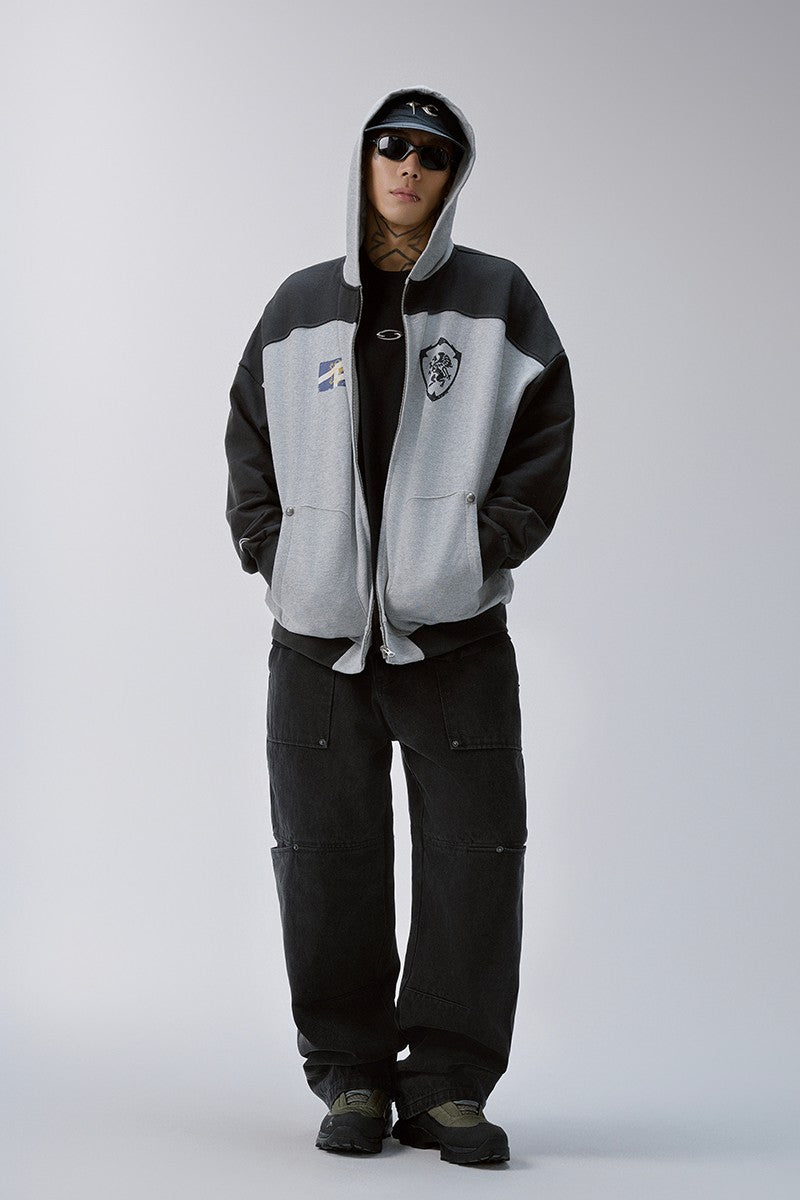 Washed Multi Pocket Cargo Jeans