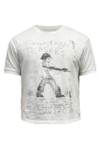 War Print Fitted Tee