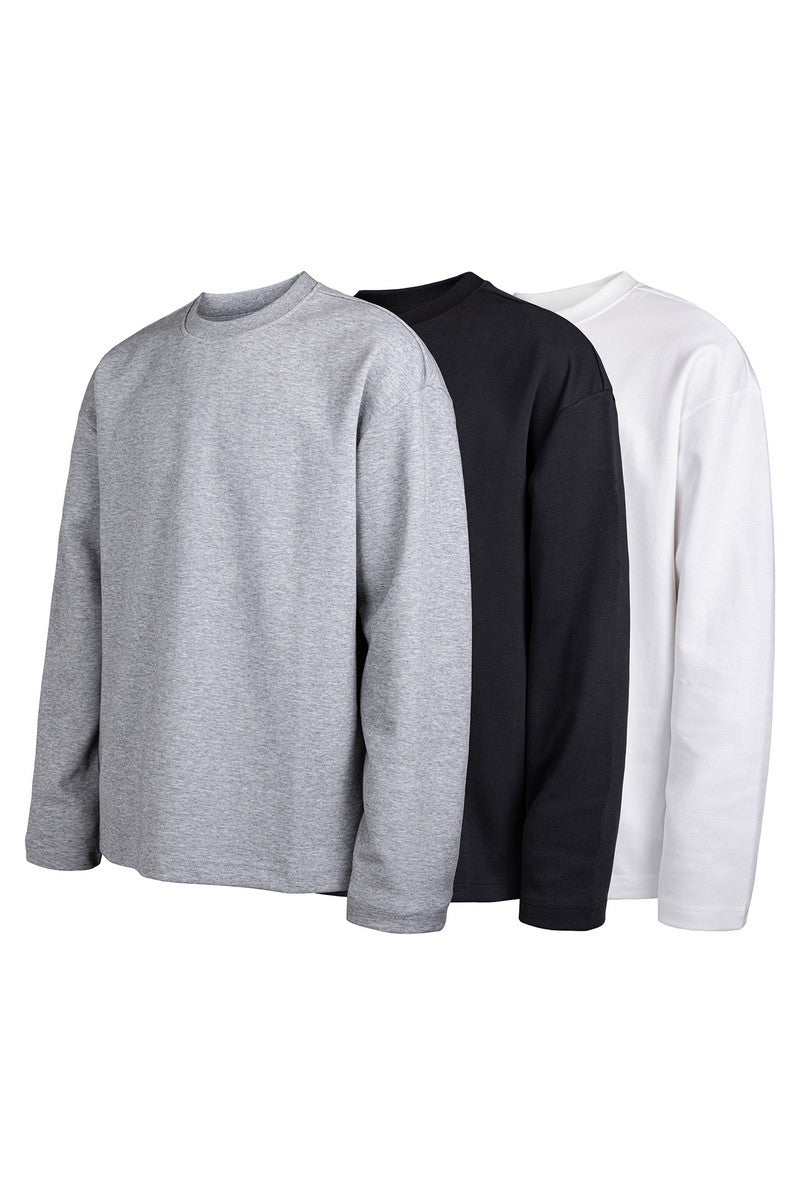 Heavyweight Long Sleeve Cotton Tee