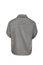 Textured Bud Collar Shirt