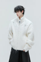 Pearl Fleece Knit Cardigan