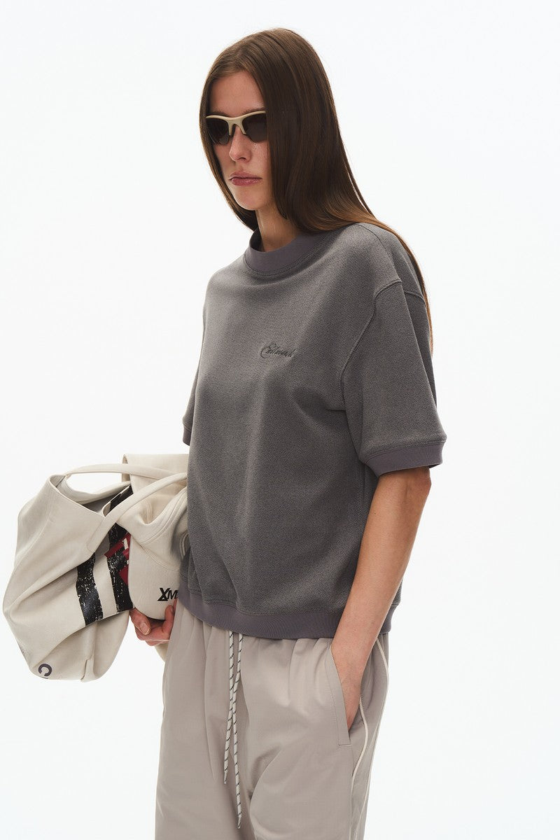 3D Textured Crewneck Tee