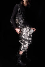 Camo Waxed Zip Shorts