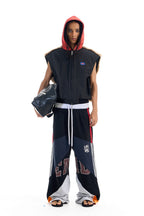 Camo Hooded Fleece Vest