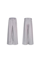 Structured Wool Blend Dress Pants