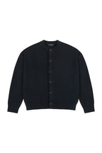 Wool Button Knit Cardigan