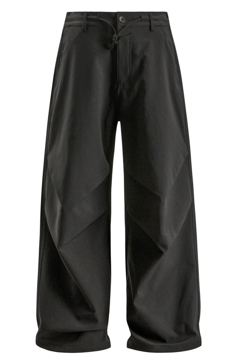 Wrinkled Paratrooper Cargo Pants
