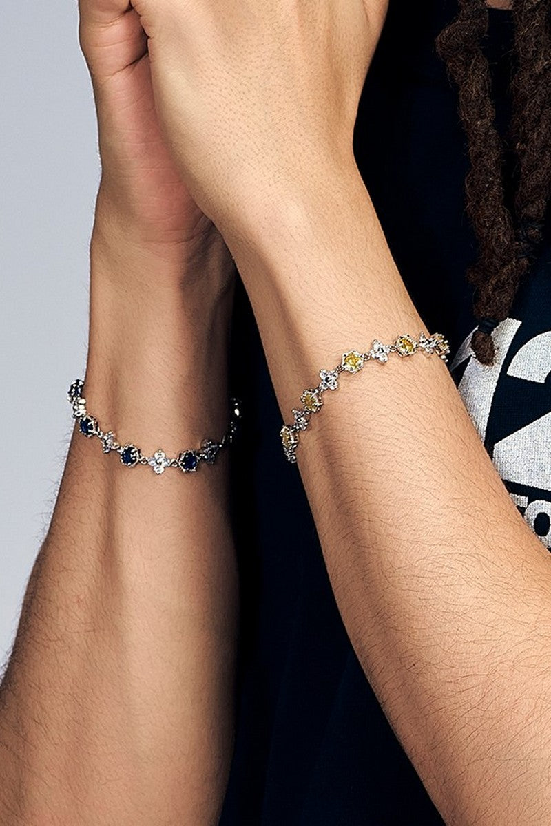 Snowflake Zircon Tennis Bracelet