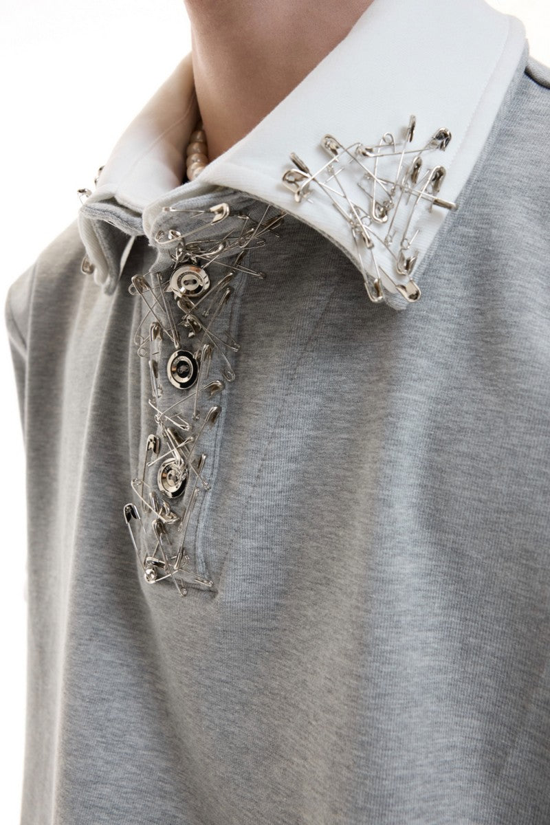Double Layer Pin Detail Polo