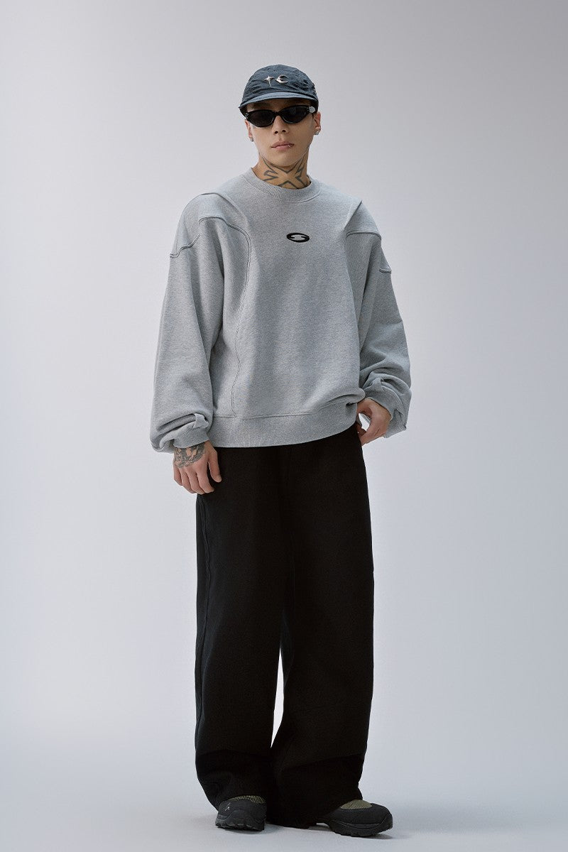 Embroidered Logo Heavyweight Sweatshirt