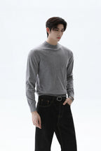 Modal Blend Slim Fit Knit Sweater