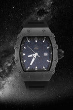 Frosted Gold Barrel Watch