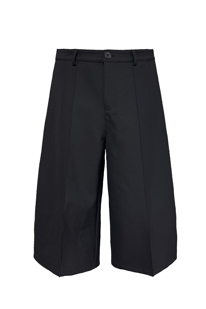 Pleated Capri Dress Pants