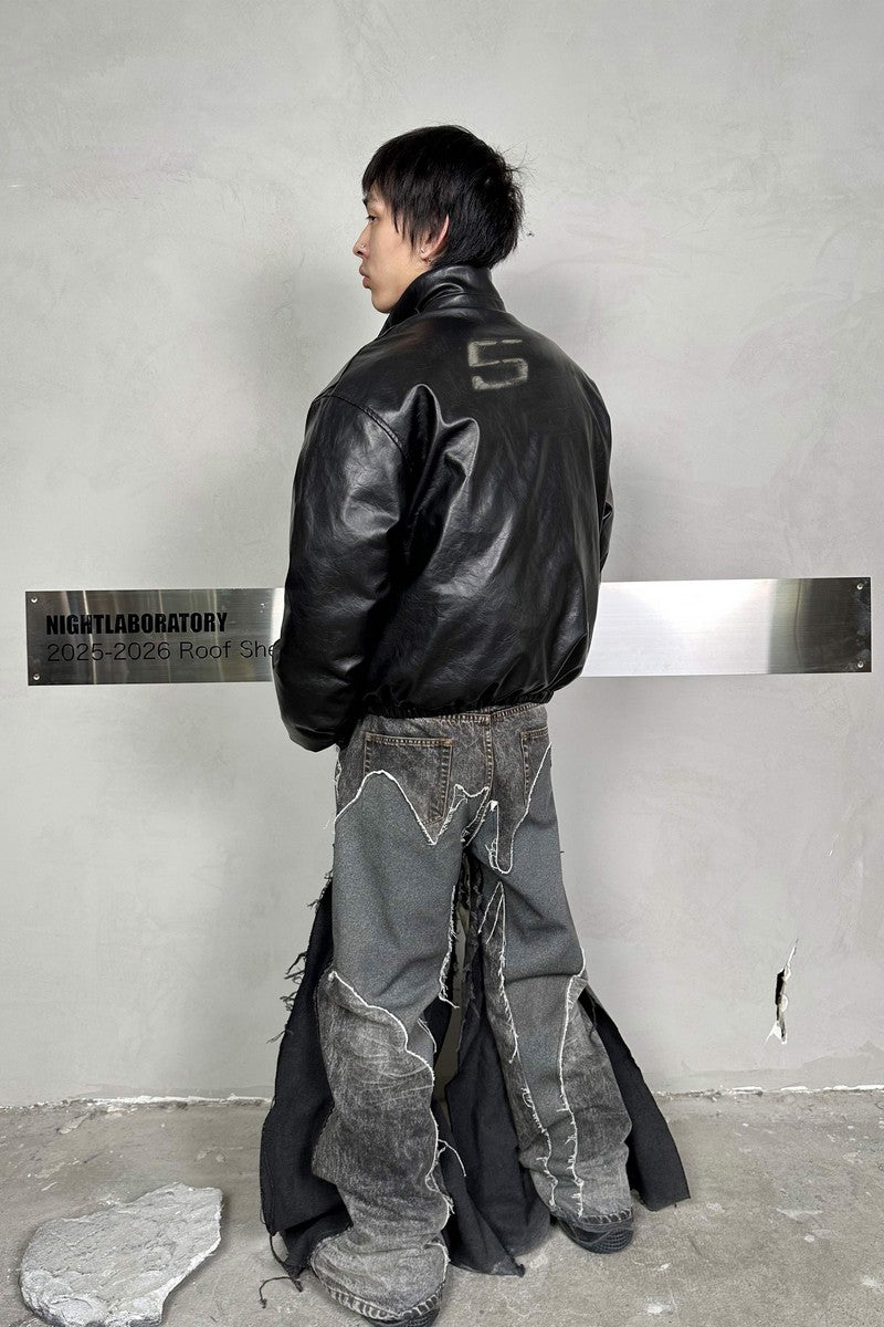 Vintage Oil Puff Jacket
