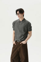 Vintage Polo Button Up Tee