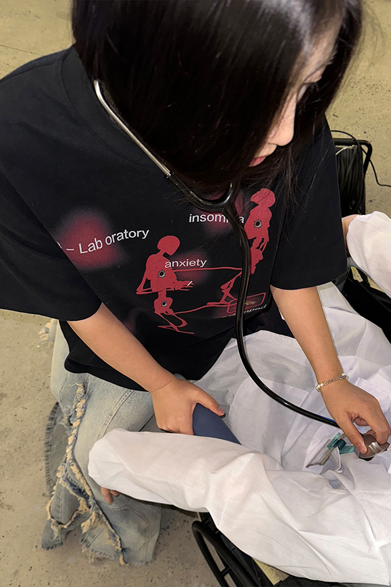Anxiety Red Graphic Tee