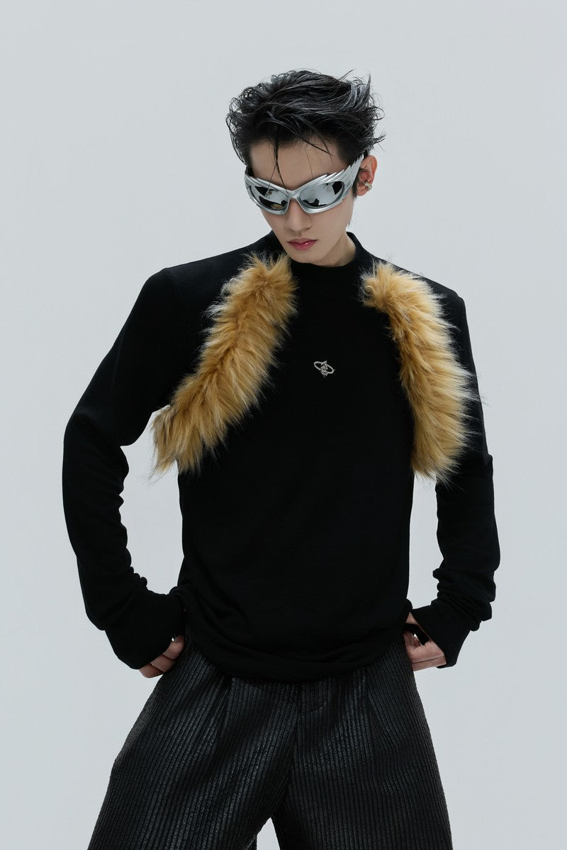 Furry Turtleneck Base Layer
