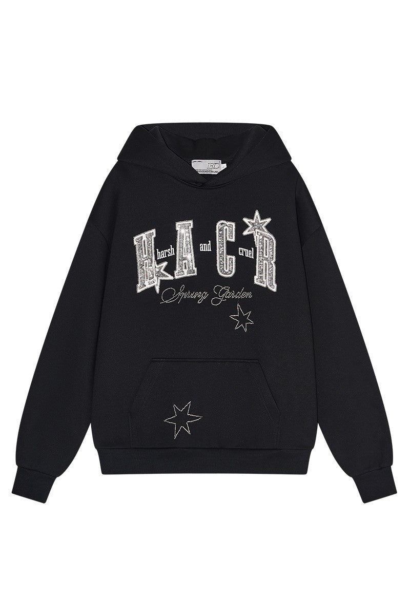 Star Sequin Street Hoodie