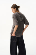 Hooded Polo Tee