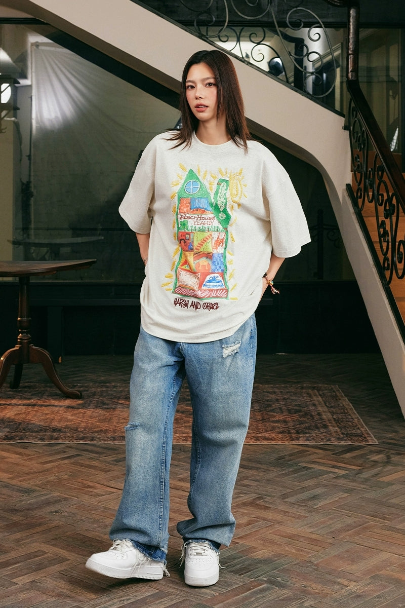 Crayon House Knit T-Shirt