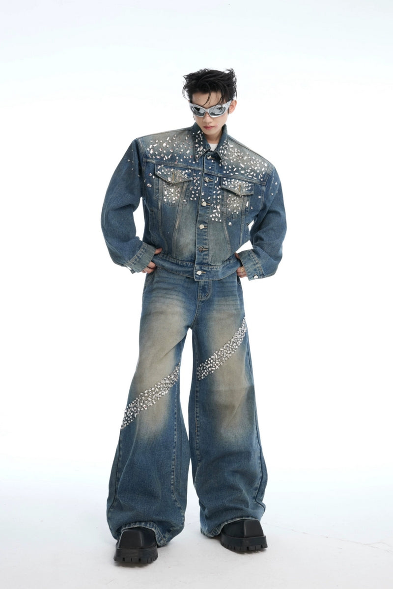 Rhinestone Jeans