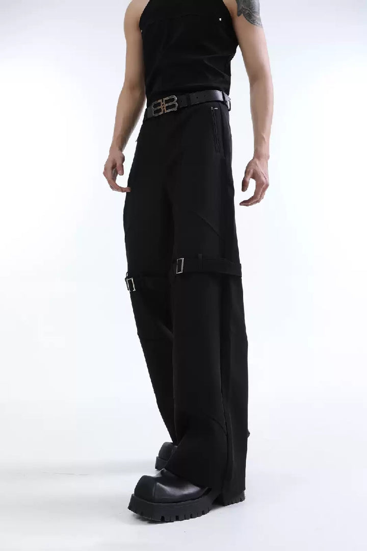 Tied Waist Casual Pants