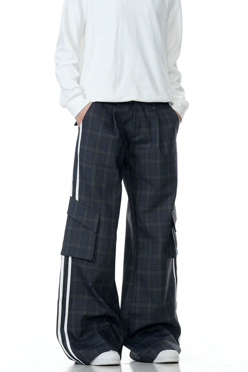 High-Street Triple Stripe Trousers