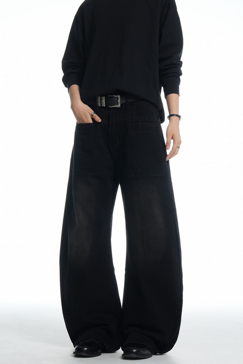 Black Cleanfit Blade Jeans