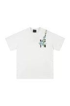 Vine Floral Embroidered Tee