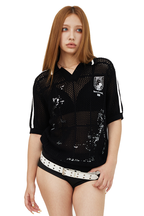 Caged Skeleton Polo Shirt