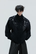 Pearl Fleece Knit Cardigan