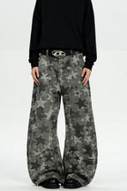 Star Print Blade Pants
