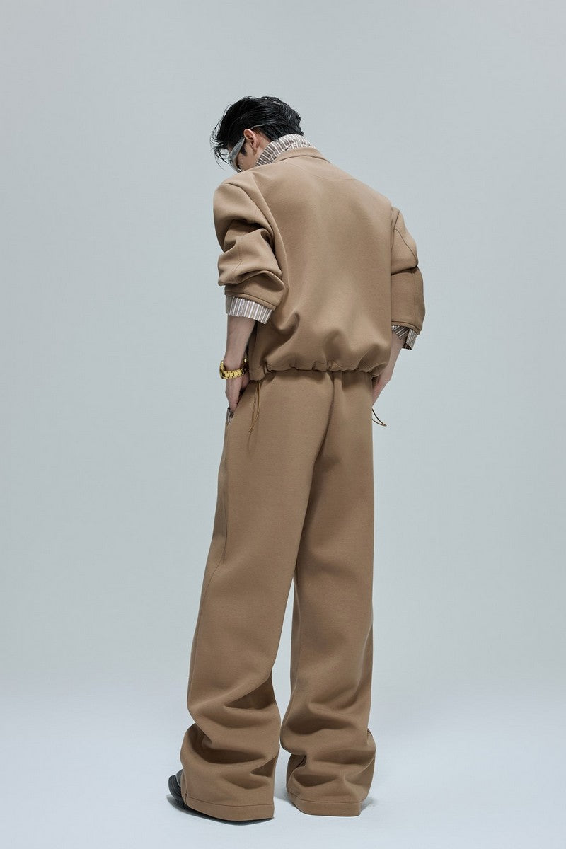 Striped Layered Sweatpants