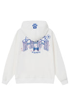 Plush Dog Embroidered Hoodie