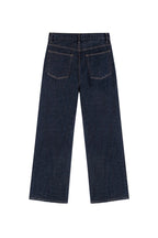 Washed Flared Vintage Raw Jeans