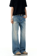 Whisker Ripped Jeans