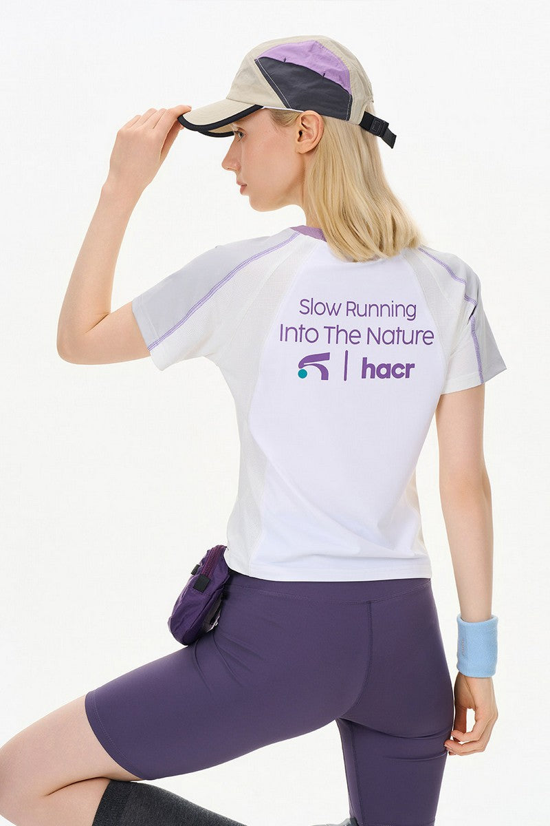 Breathable Wicking Colorblock Tee