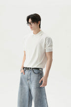 Vintage Polo Button Up Tee