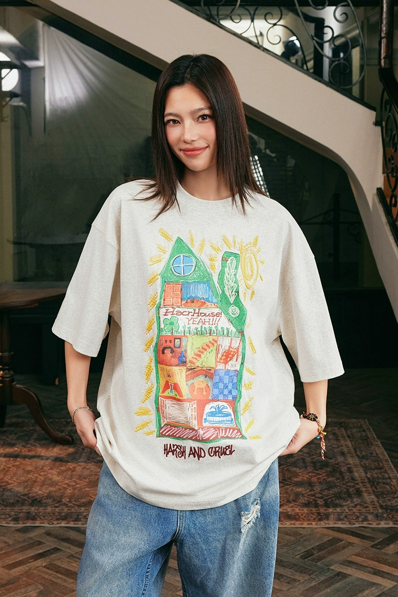 Crayon House Knit T-Shirt