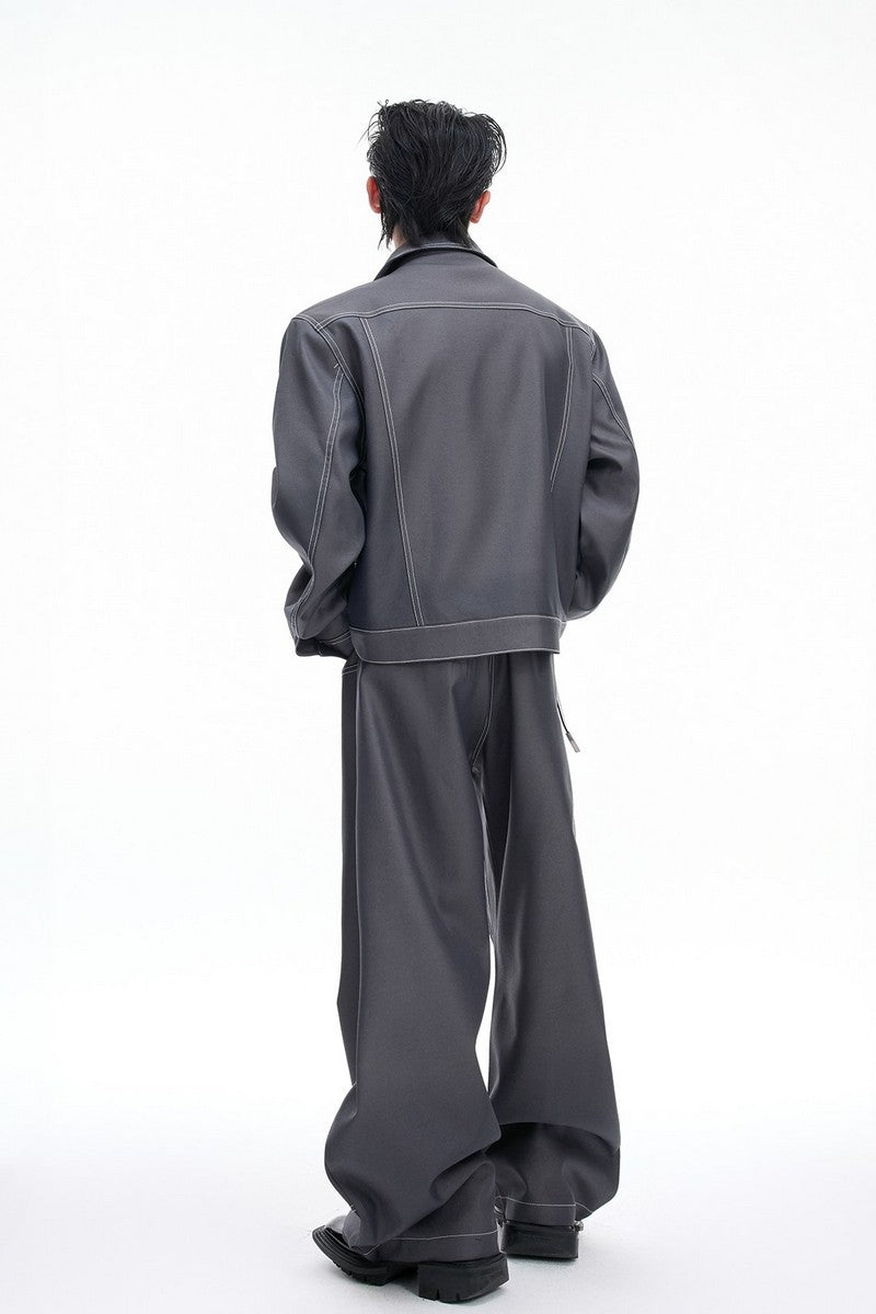Structure Detail Work Pants